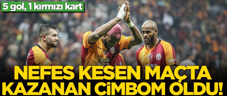 Nefes kesen maç Galatasaray'ın!