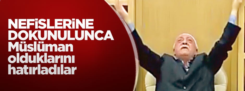 Nefislerine dokunulunca Müslüman olduklarını hatırladılar