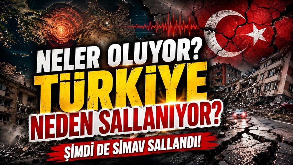 Neler oluyor? Türkiye neden sallanıyor? Marmara ve Çankırı'nın ardından şimdi de Simav!