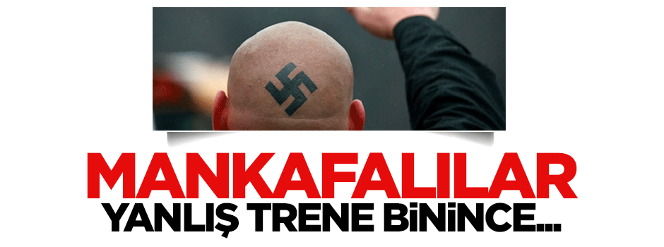 Neonaziler yanlış trene binince gösteri iptal oldu