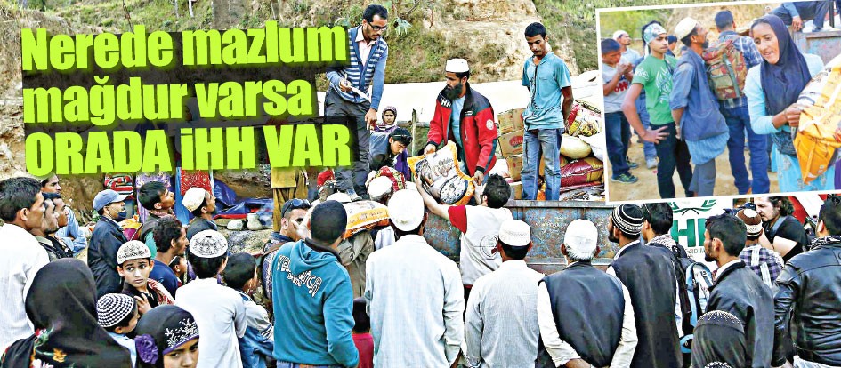 Nerede mazlum mağdur varsa orada iHH var