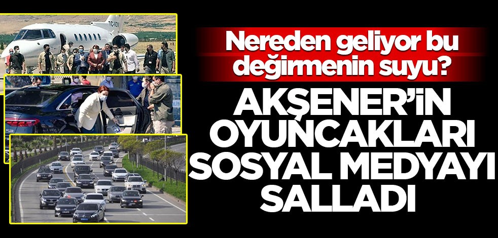 Nereden geliyor bu değirmenin suyu? Akşener'in oyuncakları sosyal medyayı salladı