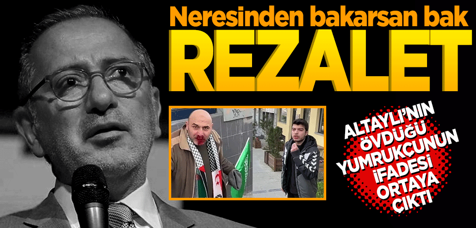 Neresinden bakarsan bak rezalet! Altaylı’nın övdüğü yumrukçunun ifadesi ortaya çıktı