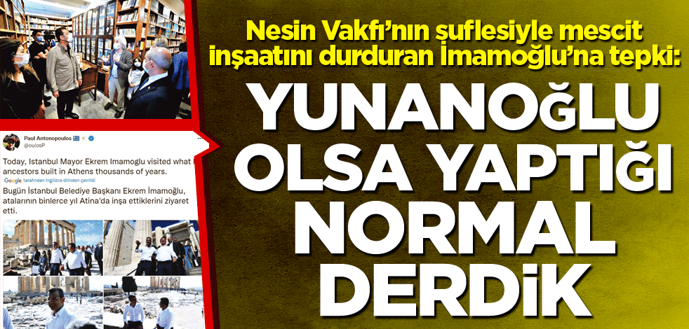 Nesin’e ziyaret mescide kilit