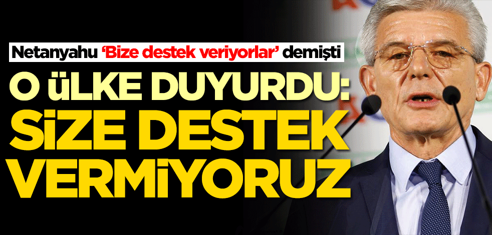 Netanyahu, katliamlarına destek veren ülkeleri duyurdu! Bosna Hersek tepki gösterdi