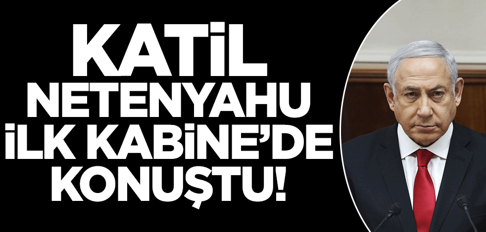 Netenyahu kana doymamış!