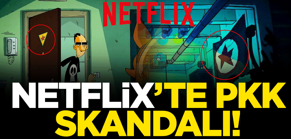 Netflix'te yayınlanan yeni çizgi dizi 'İşaretli Yerden Kesin'de PKK/YPG propagandası!