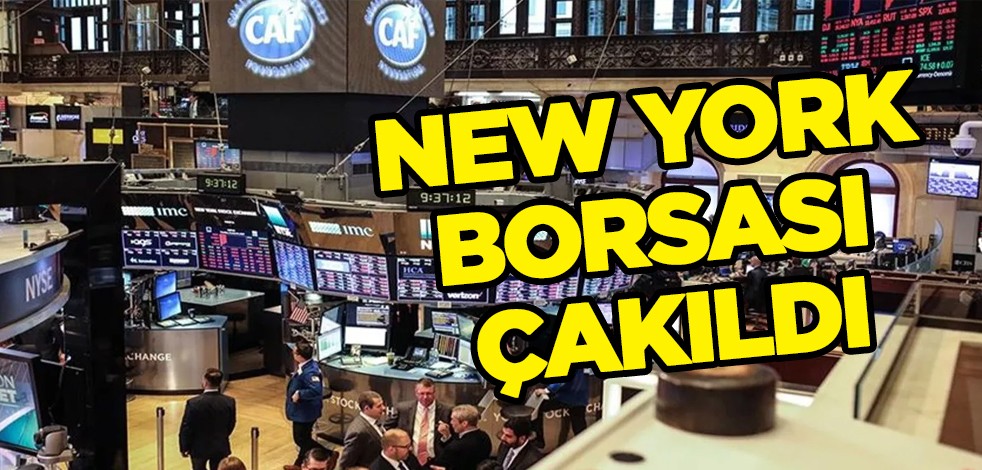 New York borsası çakıldı! 2020'den bu yana en kötü performansı...