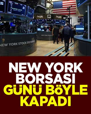 New York borsası günü böyle kapadı