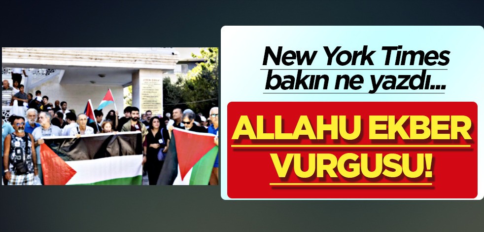 New York Times, Ayşenur Ezgi Eygi’nin cenazesinde: Hiç Amerikan bayrağı yoktu! Yapılan haber sosyal medyayı salladı!