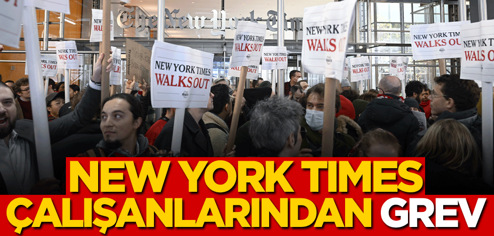 New York Times çalışanlarından grev