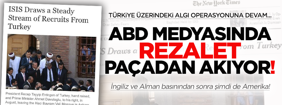 New York Times'tan rezalet haber!