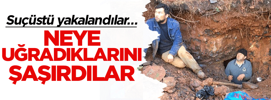 Neye uğradıklarını şaşırdılar… Suçüstü yakalandılar