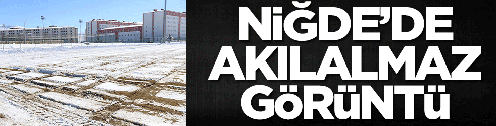 Niğde FK-Adıyamanspor maçı öncesi akılalmaz görüntü! Resmi başvuru yapıldı