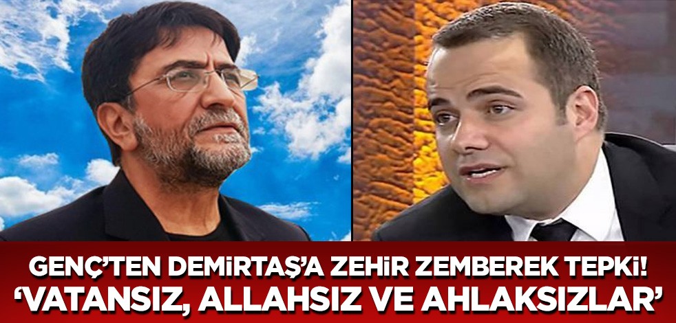 Nihat Genç'ten Özgür Demirtaş'a zehir zemberek tepki! 'Vatansız, Allahsız ve ahlaksızlarla işimiz olmaz'