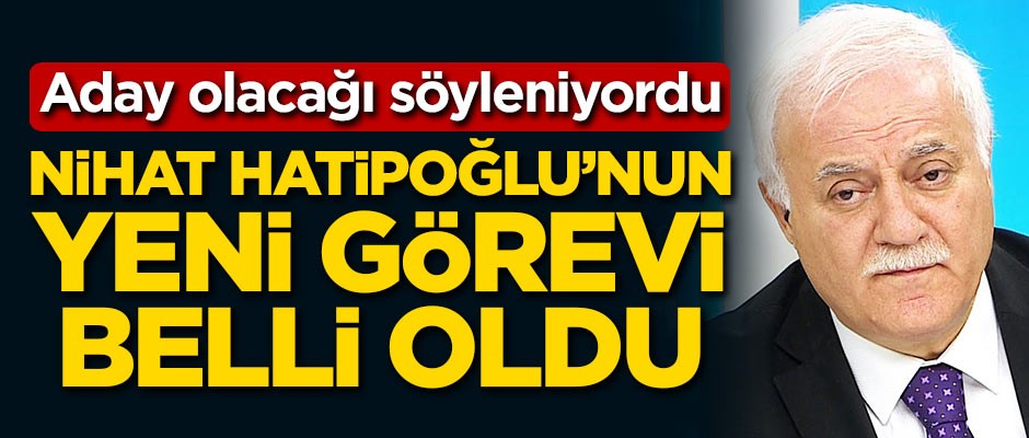 Nihat Hatipoğlu rektör oldu