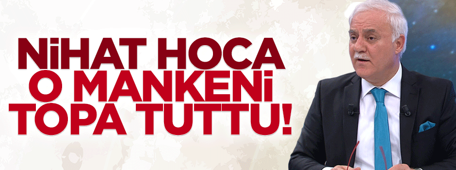 Nihat Hatipoğlu'undan Aysun Kayacı'ya eleştiri