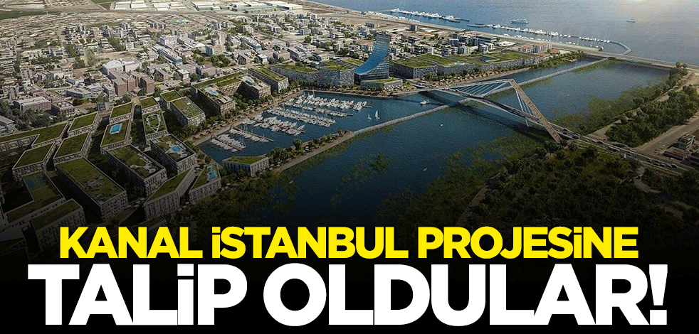 Nihat Özdemir: Kanal İstanbul projesiyle ilgileniyoruz