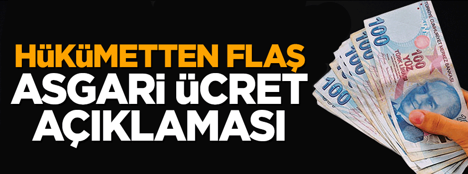 Nihat Zeybekçi'den asgari ücret müjdesi