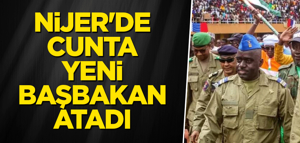Nijer'de cunta yeni başbakan atadı