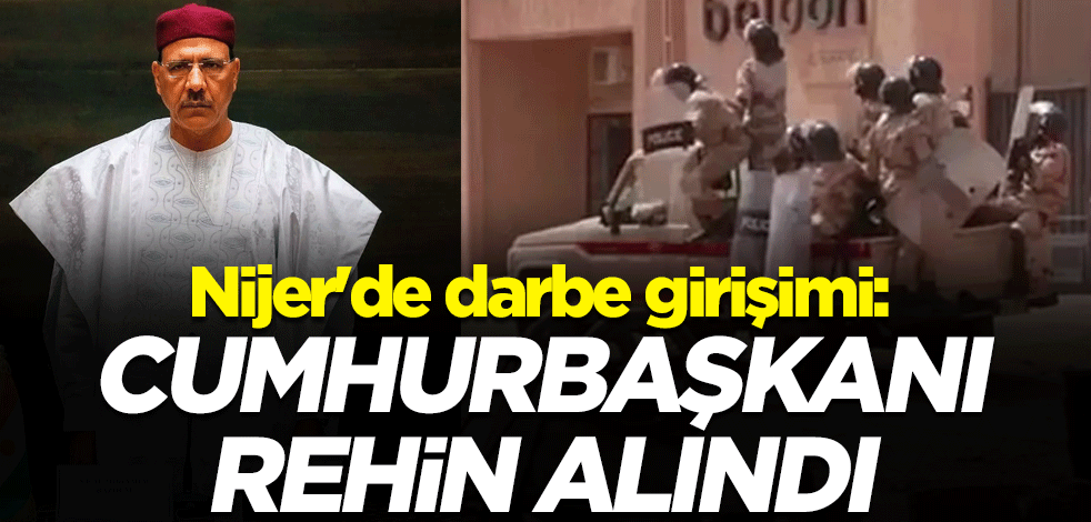 Nijer'de darbe girişimi: Cumhurbaşkanı rehin alındı