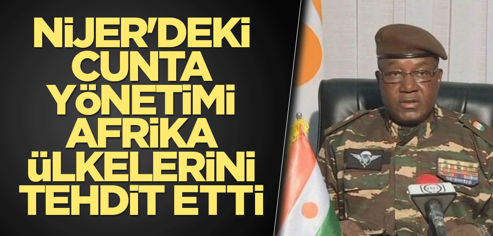 Nijer'deki cunta yönetimi Afrika ülkelerini tehdit etti