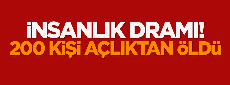 Nijerya'da 200 kişi açlıktan öldü