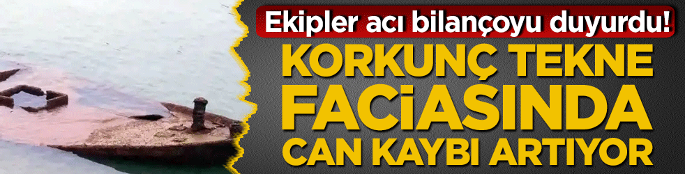 Nijerya'daki korkunç tekne faciasında can kaybı artıyor! Ekipler acı bilançoyu duyurdu!
