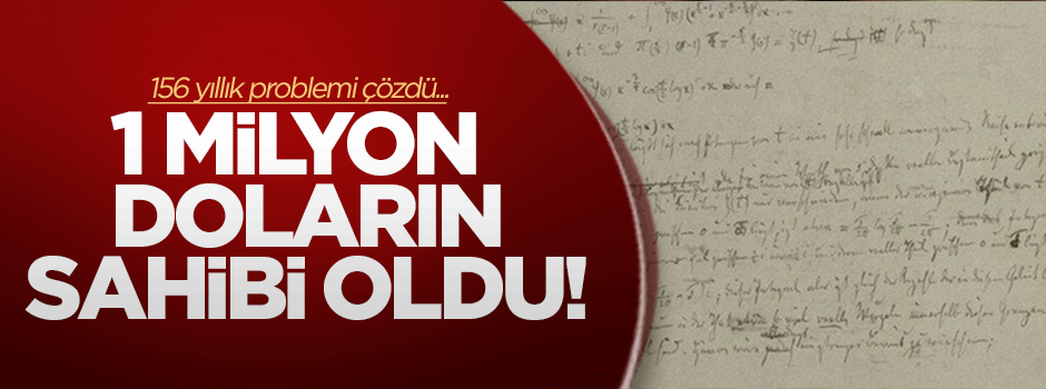 Nijeryalı profesör 1 milyon dolarlık problemi çözdü!