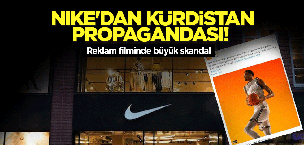 Nike'dan Kürdistan propagandası!