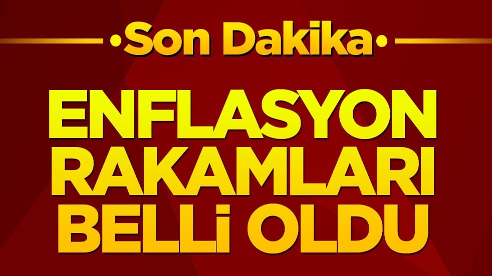 Nisan enflasyonu açıklandı