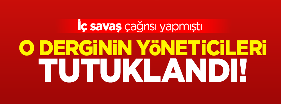 Nokta dergisi yöneticileri tutuklandı