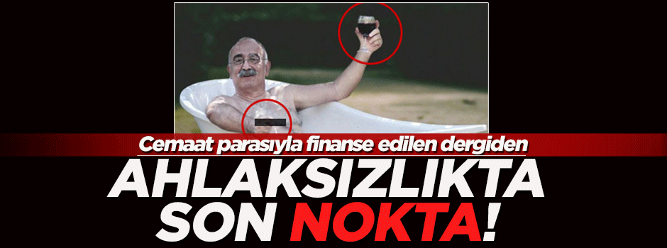Nokta'dan Sevan Nişanyan ahlaksızlığı!