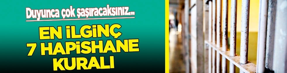 Norveç ülkesinde gardiyanlar silah taşımıyor: Dünyanın en ilginç 7 hapishane kuralı