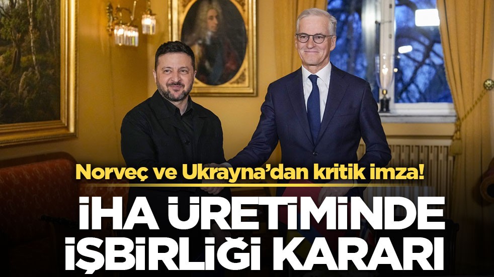 Norveç ve Ukrayna’dan kritik imza! İHA üretiminde işbirliği kararı