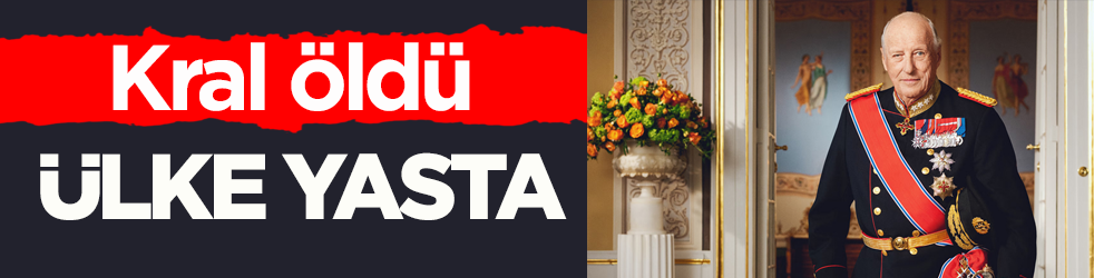 Norveç yasta! Kral 5. Harald hayatını kaybetti