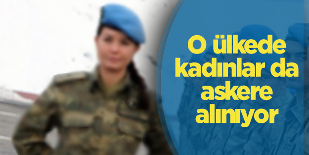 Norveç'te kadınlara kışla yolu göründü