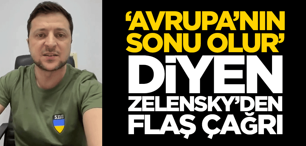 Nükleer felaket kapıda! Zelensky böyle seslendi: Tüm Avrupa ölür