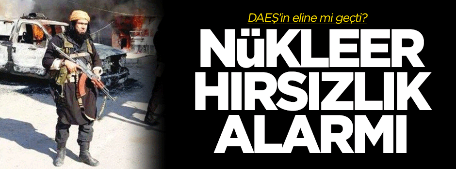 Nükleer hırsızlık alarmı
