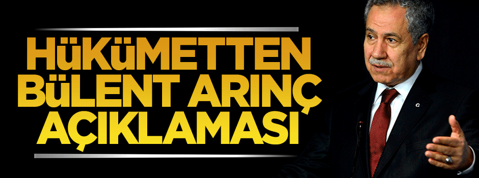 Numan Kurtulmuş'tan Bülent Arınç açıklaması!