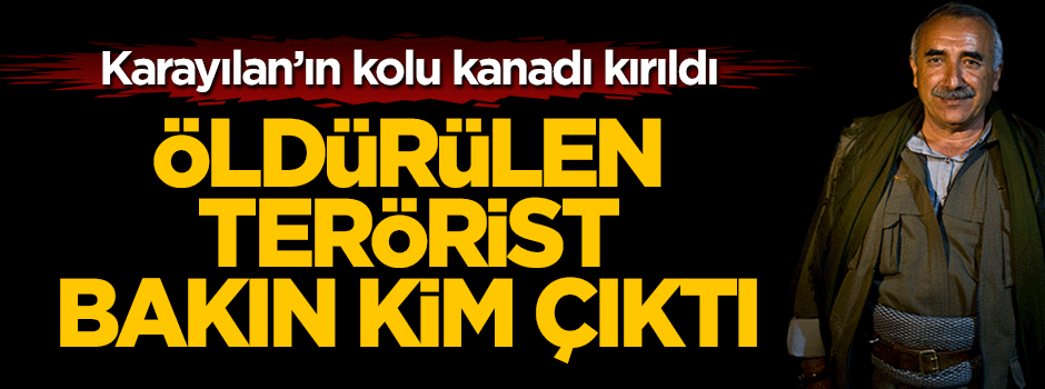 Nusaybin'de öldürülen terörist Murat Karayılan'ın koruması çıktı