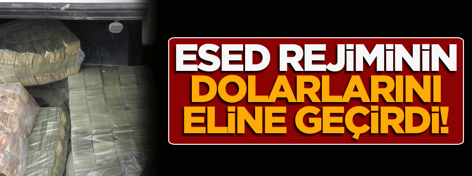 Nusret Cephesi Esed rejiminin 1 milyon dolarını ele geçirdi