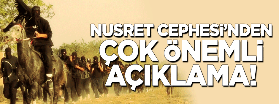 Nusret Cephesi lideri önemli açıklamalarda bulundu