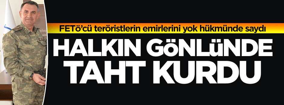 O albay bölge bölge komutanı oldu
