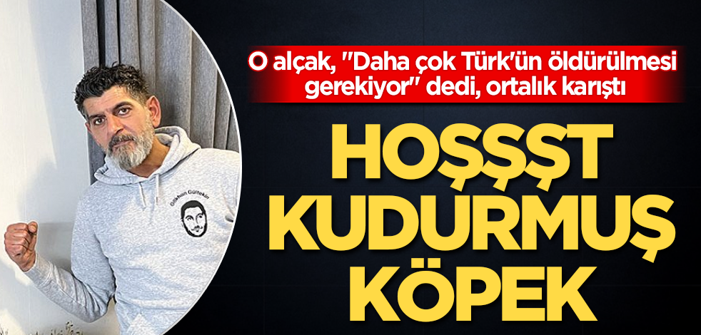 O alçak, "Daha çok Türk'ün öldürülmesi gerekiyor" demiş