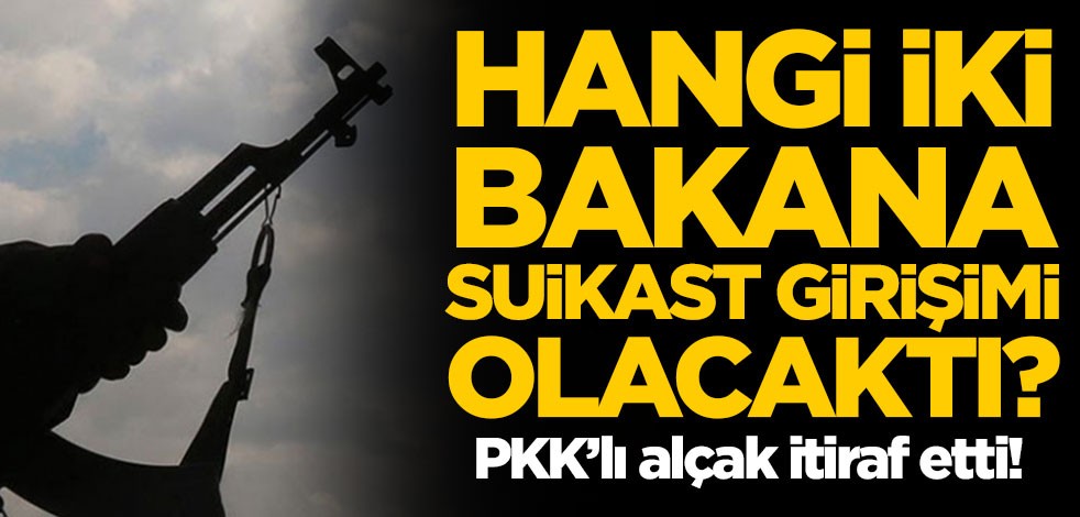 O alçak küstah planı itiraf etti! 'Hulusi Akar ve Süleyman Soylu'ya suikast girişimi için keşif yaptım'