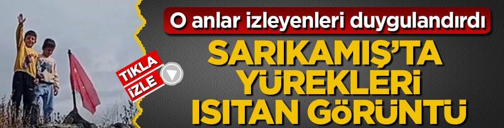 O anlar izleyenleri duygulandırdı! Sarıkamış’ta yürekleri ısıtan görüntü