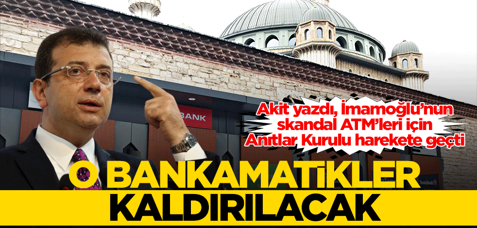 O bankamatikler kaldırılacak