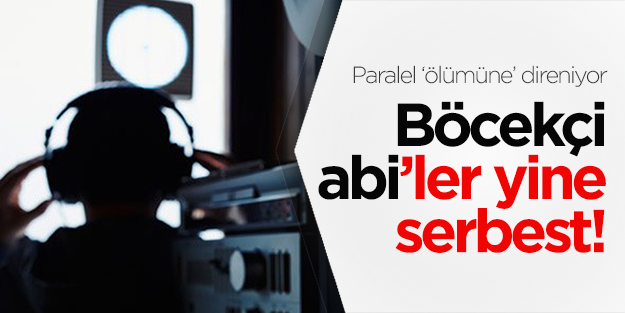 O böcekçiler yine serbest!