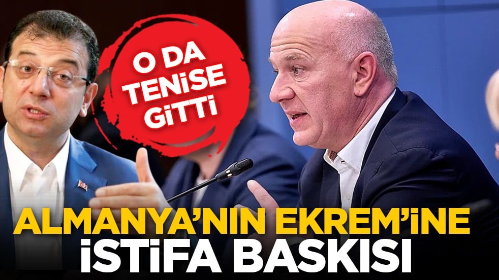O da tenise gitti: Almanya’nın Ekrem’ine istifa baskısı